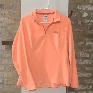 The North Face, gently used, pull over fleece.